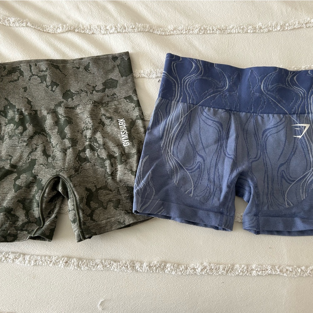 Gym Shark Printed Shorts Set